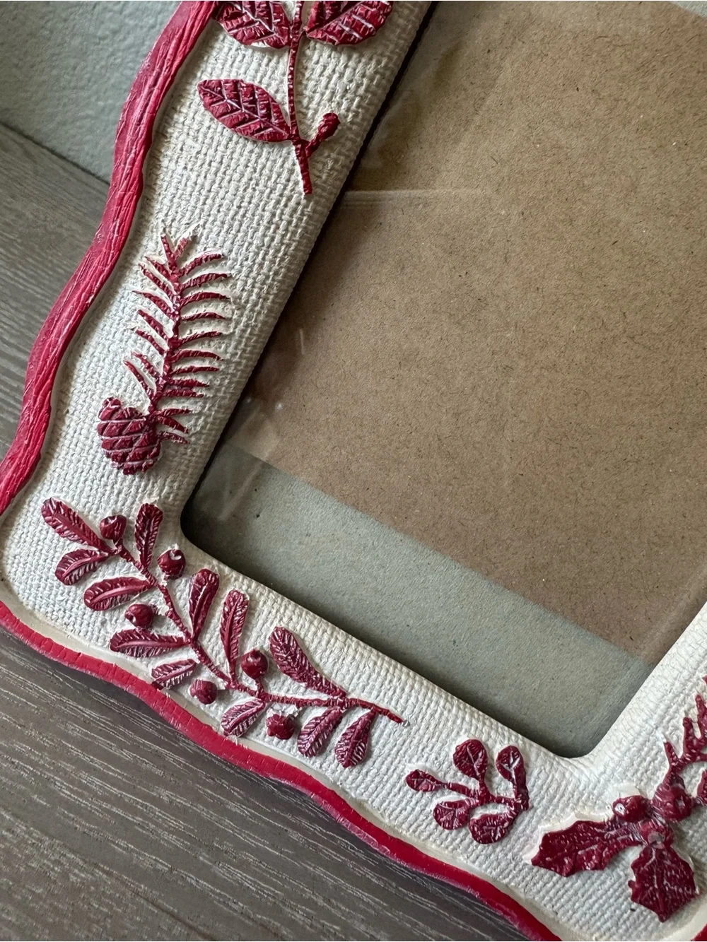 Shabby Chic Christmas Picture Frame 4 X6